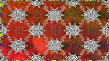 Kusursuz raster deseni. Çiçek arkaplan. Güzel kumaş deseni.