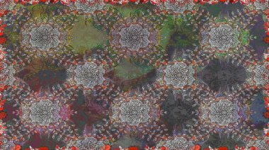 Raster deseni. Çiçek kompozisyonu. Doğa. - Gri çiçekler. Çiçek arkaplan. Çiçek kolajı. Küçük çiçekte güzel desen var..