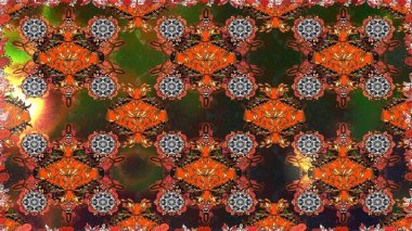 Raster Henna dövme stili. Tekstil, tebrik kartı, boyama kitabı, telefon kılıfı baskısı için kullanılabilir. Etnik Mandala süsü. Hint çiçekli desenli şal desenli..