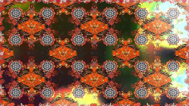 Çiçekli yaz çiçekleri. Moda baskıları için zarif bir şablon. Küçük çiçekte güzel bir desen. Motley illüstrasyonu. Kusursuz. Küçük renkli çiçekler..