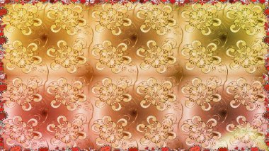 Tebrik kartı geçmişi, boyama kitabı, arkaplan ve tekstil için kullanılabilir. Sınır Kızılderili çiçekli paisley patten. Raster Henna tarzı. Kusursuz süs izi. Etnik Mandala havlusu.