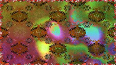 Çiçek kompozisyonu, el boyası, hassas şablon. Üst manzara, yumuşak kahverengi renk. Manzaralı çiçek deseni. Sevgililer günü ve tebrik kartı konsepti için şık bir davet.