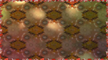 Kahverengi renkli çiçekler. Nazik, sevimli çiçek arkaplanı. Raster çiçek desenli ve çiçekli..