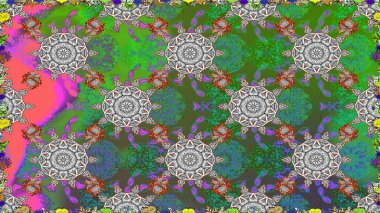 Çiçek desenli duvar kağıdı, desen dolgularını, web sayfası arka planı için kullanılabilir. Stilize çiçek ile Seamless modeli. Süslü zentangle sorunsuz doku, soyut çiçek süs.