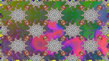 Gri renkli çiçekler. Küçük çiçekte sevimli çiçek deseni var..