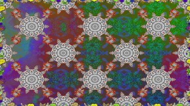 Moda baskısı. Çiçeğin suluboya çizimlerinin mükemmel deseni. Dekorasyon ve tasarım için güzel bir desen. Suluboya kusursuz desen. Eski.