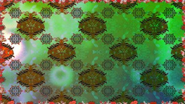 Eski usul. Tomurcukları çiçek olan sevimli bir çiçek deseni. Kumaş, tekstil, duvar kağıdı baskısı için. Kusursuz bir geçmişi var. Raster illüstrasyonu. Raster..