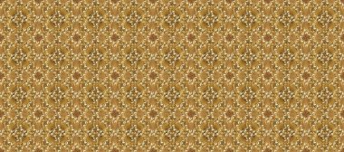 Güzel süs eşyası. Kar taneleri izole edildi. Kar tanesi süsü Raster illüstrasyonu. Kahverengi, bej ve sarı renkli kar tanesi süsü.