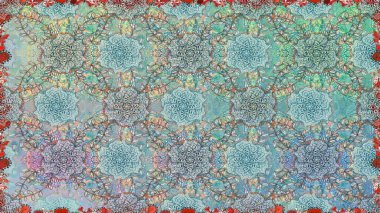 Paisley el çizimi elementler. Fantezi çiçekli kusursuz desen, doğal duvar kağıdı, çiçek desenli kıvrım çizimi. Ev dekoru.