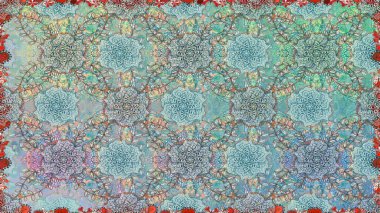 Paisley el çizimi elementler. Fantezi çiçekli kusursuz desen, doğal duvar kağıdı, çiçek desenli kıvrım çizimi. Ev dekoru.