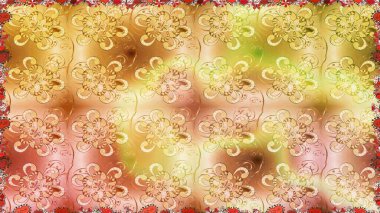 Küçük çiçekte güzel bir desen. Bej çiçekli bahar çiçekleri. Motley illüstrasyonu. Küçük renkli çiçekler. Moda baskıları için zarif bir şablon.