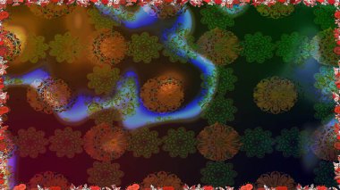 Raster dikişsiz şirin çiçek deseni. Nazik romantik baskı. Tatil havası. Bahar mevsimi.