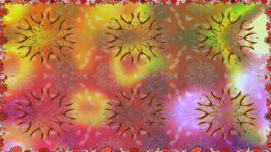 Raster deseni. Küçük çiçekte güzel bir çiçek deseni var. Çiçekli, suluboya desenli kusursuz çiçek deseni.