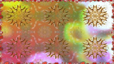 Raster illüstrasyonu. Tarafsız renklerde çiçekler. Şirin çiçek elementleri. Kusursuz..