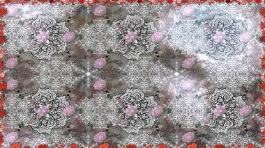 Çiçeğin suluboya çizimlerinin mükemmel deseni. Dekorasyon ve tasarım için güzel bir desen. Ton halinde. Moda baskısı. Suluboya desensiz çiçek buketi.