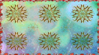 Raster illüstrasyonu. Organik motif arka planı. Kusursuz desen. Ultraviyole kumaş deseni.