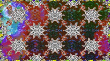 Tekrar eden çiçek arkaplanı, zarif gri çiçek duvar kağıdı. Gri renklerde çiçek desenleri, el yapımı papatyalar, papatyalar..