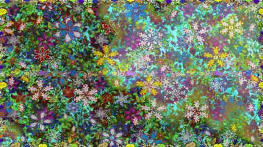 Sınır Kızılderili çiçekli paisley patten. Tebrik kartı geçmişi, boyama kitabı, arkaplan ve tekstil için kullanılabilir. Kusursuz süs izi. Etnik Mandala havlusu. Raster Henna tarzı.