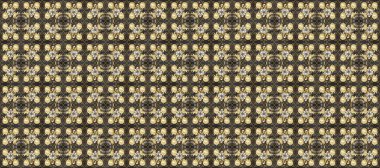 Geleneksel oryantasyon süsü. Kusursuz klasik raster altın desenli. Klasik klasik klasik arka plan. Altın desenli gri, bej ve kahverengi altın elementler.