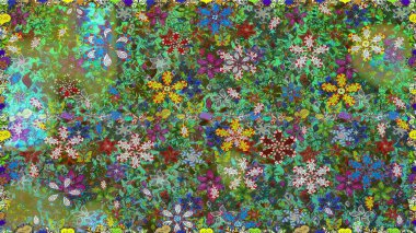 Paisley el çizimi elementler. Fantezi çiçekli kusursuz desen, doğal duvar kağıdı, çiçek desenli kıvrım çizimi. Ev dekoru.