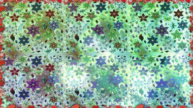 Tarafsız renklerde. Raster deseni. Soyut çiçek desensiz arkaplan. Raster illüstrasyonu. Küçük çiçekte sevimli çiçek deseni var..