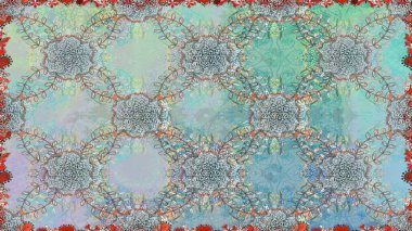 Tarafsız renklerde çiçekler. Renkli Bahar Temalı Kusursuz Arkaplan. Düz Çiçek Elementleri Tasarımı. Çiçekle kusursuz desen.