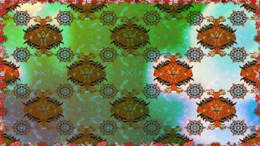 Karşılama ya da düğün geçmişi olarak kullanılabilir. Doğal kozmetik ürünleri, parfüm, çiçekçi dükkanı için bahar ihalesi tasarımı. Yeşil lale çiçekli, pürüzsüz bir desen. Paket kağıdı için en iyisi..