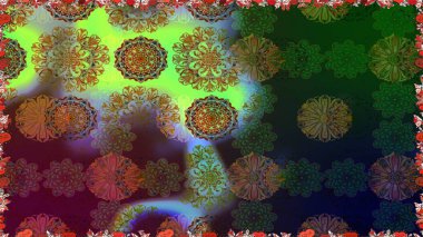 Ton halinde. Çiçeğin suluboya çizimlerinin mükemmel deseni. Dekorasyon ve tasarım için güzel bir desen. Suluboya desensiz çiçek buketi. Moda yazdırma.