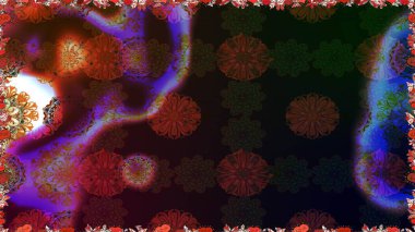 Kahverengi renkli çiçekler. Bahar mevsimi. Raster dikişsiz şirin çiçek deseni. Tatil havası. Nazik romantik baskı.