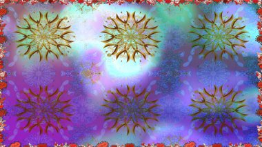 Kusursuz. Moda baskıları için zarif bir şablon. Çiçekli bahar çiçekleri. Küçük çiçekte güzel bir desen. Küçük renkli çiçekler. Motley illüstrasyonu.