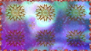 Kusursuz. Moda baskıları için zarif bir şablon. Çiçekli bahar çiçekleri. Küçük çiçekte güzel bir desen. Küçük renkli çiçekler. Motley illüstrasyonu.