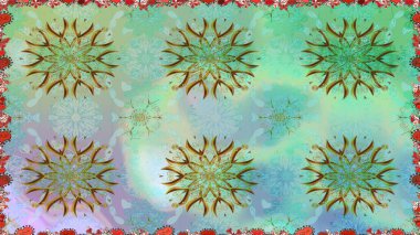 Tarafsız renklerde çiçekler. Çiçeksiz desenli arka plan. Renkli Bahar Temalı Kusursuz Arkaplan. Düz Çiçek Elementleri Tasarım Raster illüstrasyonu.