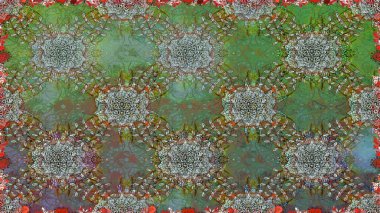 Güzel kumaş deseni. Güzel suluboya çiçek buketi pürüzsüz desen.