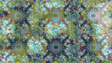 Çiçekli, suluboya desenli kusursuz çiçek deseni. Süslü kumaş deseni. Raster deseni.