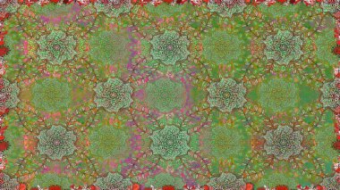 Suluboya kusursuz desen. Moda baskısı. Eski model. Çiçeğin suluboya çizimlerinin mükemmel deseni. Dekorasyon ve tasarım için güzel desen.