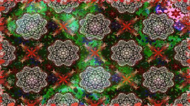 Küçük çaplı çiçeklerdeki basit şirin desenler. Raster illüstrasyonu. Tekstil veya kitap kapakları, imalat, duvar kağıtları, baskı, hediye paketi ve yapıştırma kitabı için çiçeksiz arka plan.