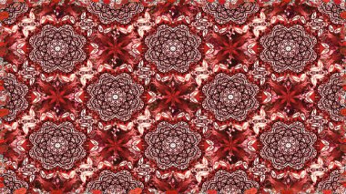 Raster çizimde sorunsuz çiçek desenli. Düz çiçek öğeleri tasarım. Fantezi kumaş deseni. Bahar Tema Dikişsiz desen arka plan rengi.