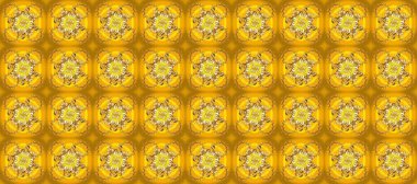 Altın pürüzsüz desen. Düz elle çizilmiş klasik koleksiyon. Arkaplan, kumaş, altın duvar kağıdı. Sarı ve kahverengi renklerde altın desenli altın elementler.