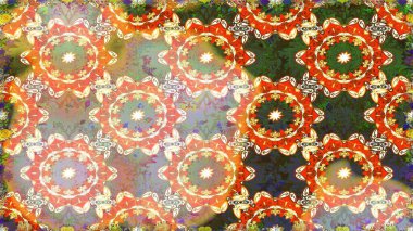 Bej renklerde geleneksel, klasik, altın, pürüzsüz desen. Barok tarzında kusursuz bir doğulu süsü..