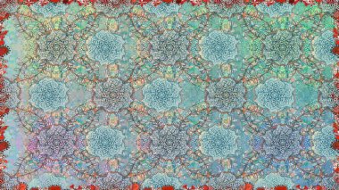 Çiçeksiz desenli arka plan. Gömlek baskısı için çiçek boyası. Tarafsız renklerde çiçekler.