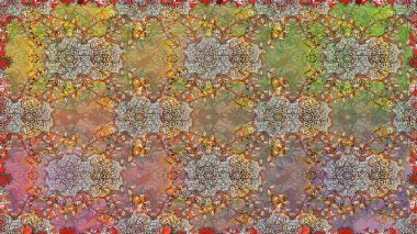 Güzel karalama çiçekleri olan kusursuz çiçek desenleri. Güzel kumaş deseni. Küçük çiçekteki sevimli çiçek deseni. Raster illüstrasyonu.