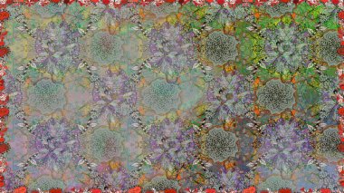 Suluboya çiçek elemanları büyük kümesi. Raster sevimli suluboya Dikişsiz çiçek deseni. Kartlar, davetiyeler, tarih kartları ve daha birçok tasarruf için kullanılabilir.