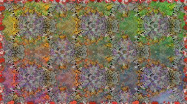 Raster deseni. Küçük çiçekte güzel bir çiçek deseni var. Çiçekli, suluboya desenli kusursuz çiçek deseni.