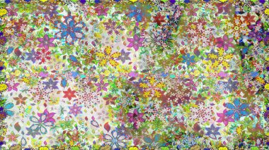 Tarafsız renklerde çiçek desenleri, el yapımı papatyalar, papatyalar. Tekrar eden çiçek arkaplanı, zarif nötr çiçek duvar kağıdı.