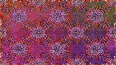 Ethnic Mandala ornament. Can be used for textile, greeting card, coloring book, phone case print. Indian floral paisley medallion pattern. Raster Henna tattoo style.