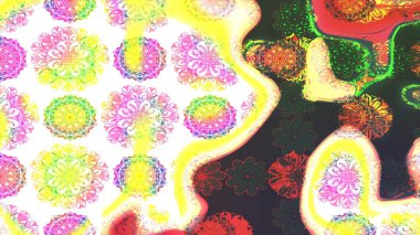 Beyaz renkte çiçeklerle birlikte çiçek deseni çiz. Suluboya tarzında beyaz renkte çiçekler.