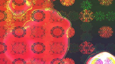 Raster illüstrasyonu. Küçük çiçekteki sevimli çiçek deseni. Tony 'nin kumaş kalıbını çiz. Modaya uygun kumaş deseni.