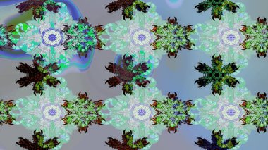 Raster suluboya çiçek deseni, narin çiçekler, mavi çiçekler, tebrik kartı şablonu. Güzel kumaş deseni.