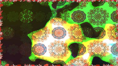 Raster illüstrasyonu. Eski usul küçük çiçekli şirin bir eskiz deseni. Kumaş, duvar kağıdı ve kağıt üzerine baskı yapmak için gelişen arka plan. Moda arka planında parlak buketler.