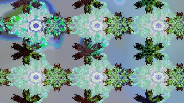 Raster suluboya çiçek deseni, narin çiçekler, mavi çiçekler, tebrik kartı şablonu. Güzel kumaş deseni.